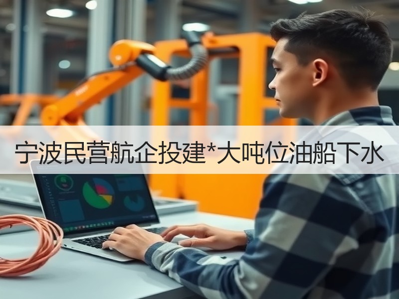 宁波民营航企投建*大吨位油船下水
