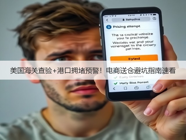 美国海关查验+港口拥堵预警！电商送仓避坑指南速看(图2)
