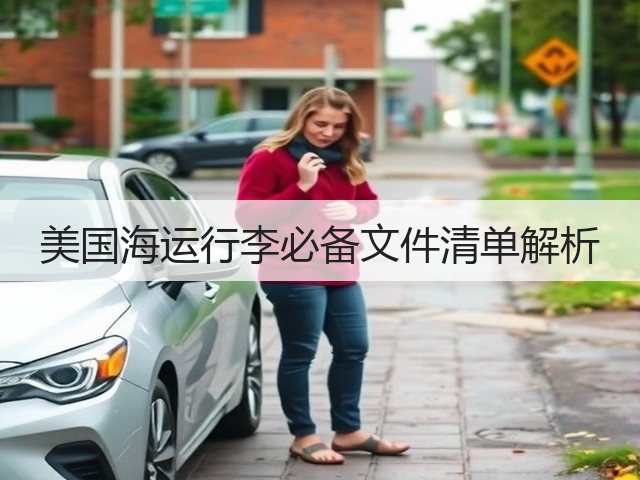 美国海运行李必备文件清单解析(图1) 美国海运行李必备文件清单解析(图1)