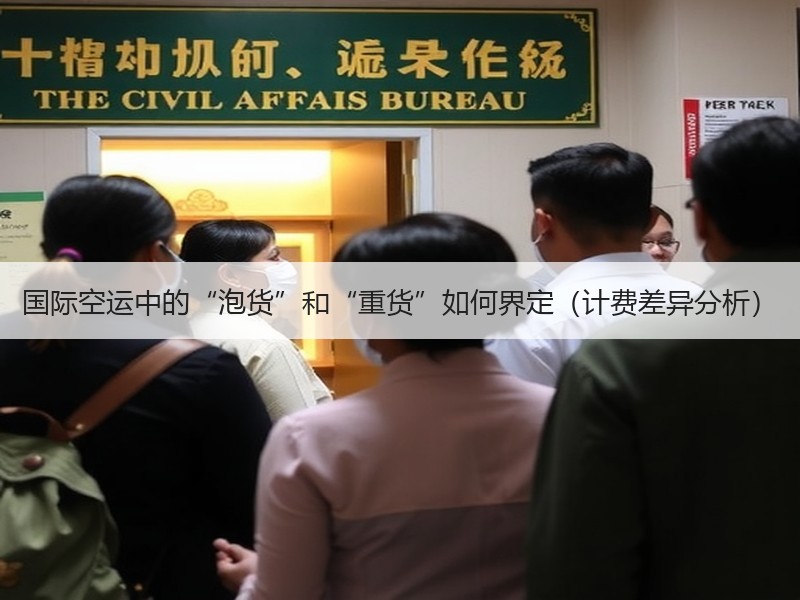 国际空运中的“泡货”和“重货”如何界定（计费差异分析）