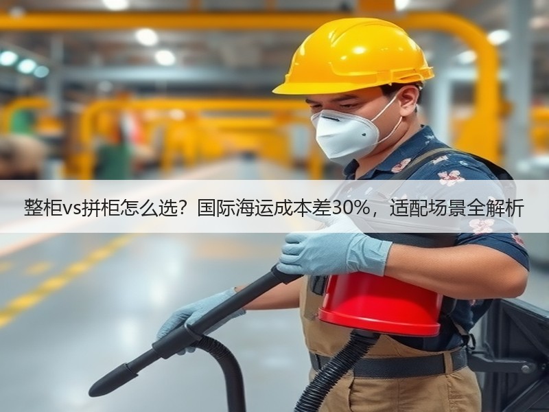 整柜vs拼柜怎么选？国际海运成本差30%，适配场景全解析