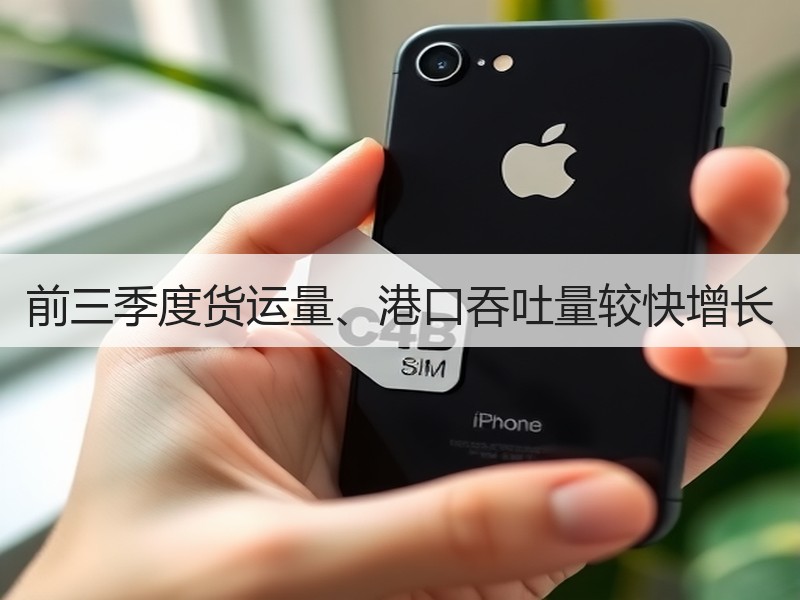 前三季度货运量、港口吞吐量较快增长