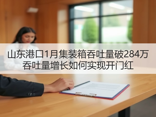 山东港口1月集装箱吞吐量破284万 吞吐量增长如何实现开门红(图3) 山东港口1月集装箱吞吐量破284万 吞吐量增长如何实现开门红(图3)