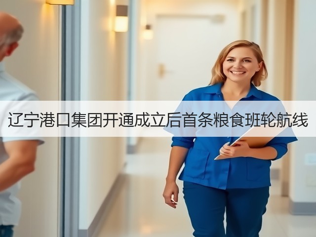 辽宁港口集团开通成立后首条粮食班轮航线(图2) 辽宁港口集团开通成立后首条粮食班轮航线(图2)