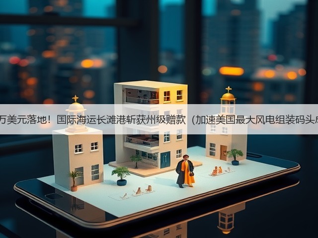 2000万美元落地!国际海运长滩港斩获州级赠款(加速美国最大风电组装码头成型)(图3) 2000万美元落地!国际海运长滩港斩获州级赠款(加速美国最大风电组装码头成型)(图3)