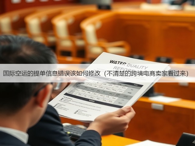 国际空运的提单信息错误该如何修改(不清楚的跨境电商卖家看过来)(图3) 国际空运的提单信息错误该如何修改(不清楚的跨境电商卖家看过来)(图3)