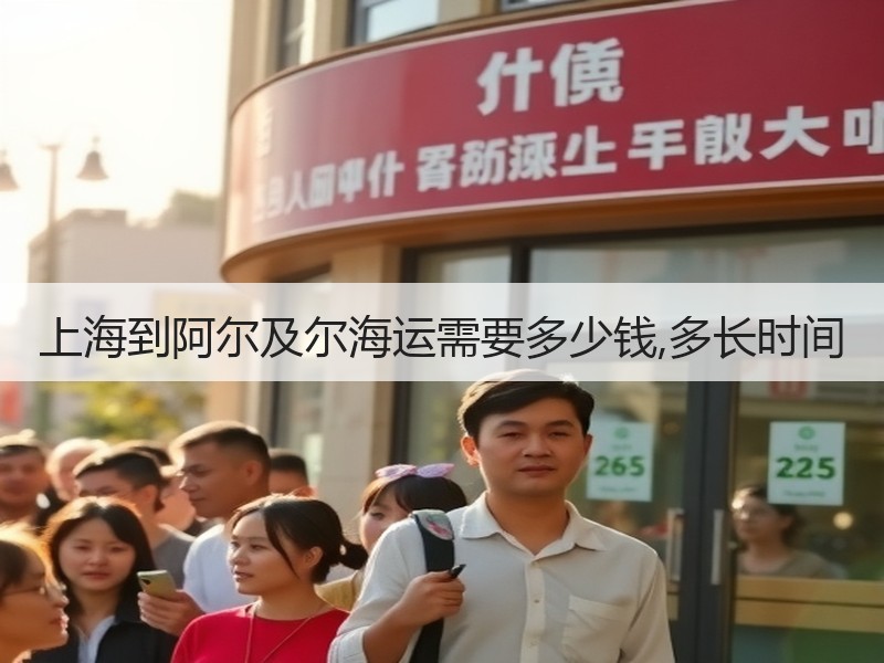 上海到阿尔及尔海运需要多少钱,多长时间