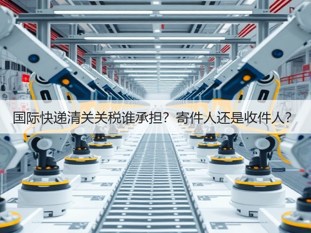国际快递清关关税谁承担?寄件人还是收件人?(图3) 国际快递清关关税谁承担?寄件人还是收件人?(图3)