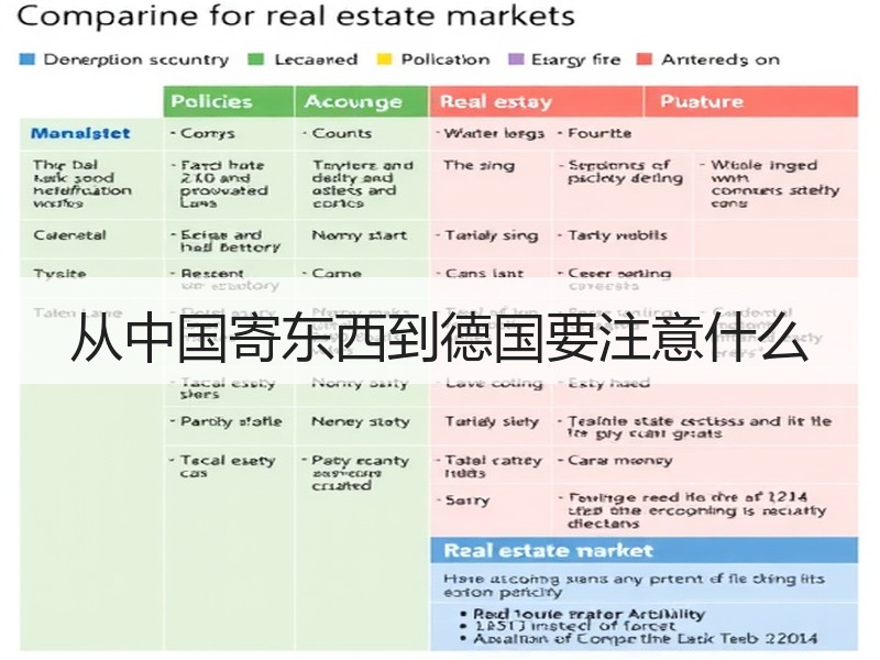 从中国寄东西到德国要注意什么 从中国寄东西到德国要注意什么