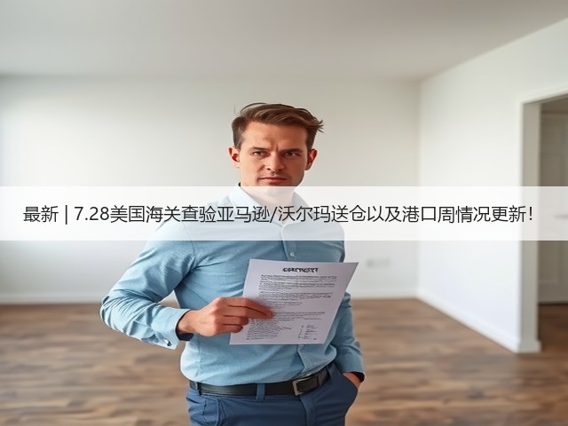 最新 | 7.28美国海关查验亚马逊/沃尔玛送仓以及港口周情况更新!(图1) 最新 | 7.28美国海关查验亚马逊/沃尔玛送仓以及港口周情况更新!(图1)