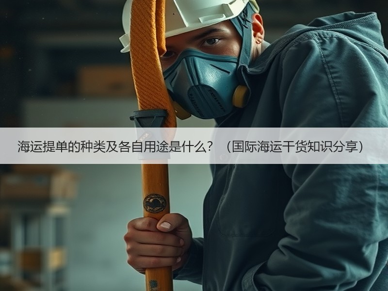 海运提单的种类及各自用途是什么？（国际海运干货知识分享）