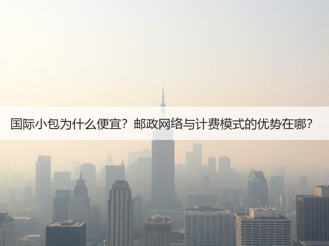 国际小包为什么便宜?邮政网络与计费模式的优势在哪?(图2) 国际小包为什么便宜?邮政网络与计费模式的优势在哪?(图2)