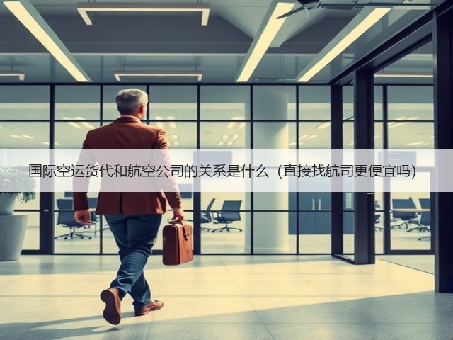 国际空运货代和航空公司的关系是什么（直接找航司更便宜吗）(图2)