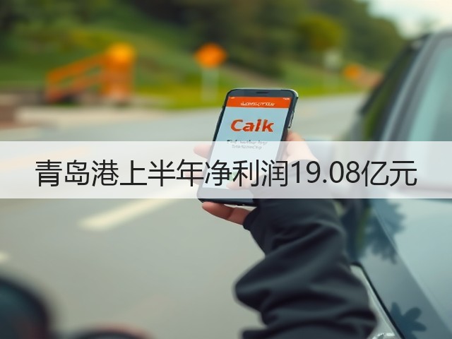 青岛港上半年净利润19.08亿元(图1) 青岛港上半年净利润19.08亿元(图1)