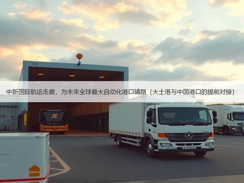 中新国际航运走廊,为未来全球最大自动化港口铺路(大士港与中国港口的提前对接) 中新国际航运走廊,为未来全球最大自动化港口铺路(大士港与中国港口的提前对接)