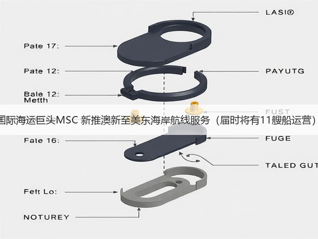 国际海运巨头MSC 新推澳新至美东海岸航线服务(届时将有11艘船运营)(图1) 国际海运巨头MSC 新推澳新至美东海岸航线服务(届时将有11艘船运营)(图1)