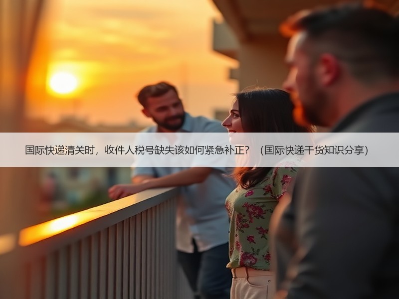 国际快递清关时,收件人税号缺失该如何紧急补正?(国际快递干货知识分享) 国际快递清关时,收件人税号缺失该如何紧急补正?(国际快递干货知识分享)