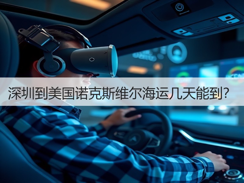深圳到美国诺克斯维尔海运几天能到？