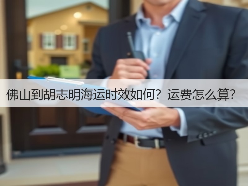 佛山到胡志明海运时效如何?运费怎么算? 佛山到胡志明海运时效如何?运费怎么算?