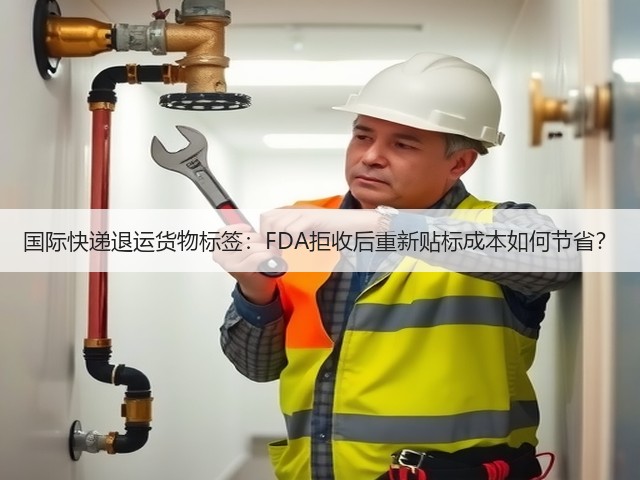 国际快递退运货物标签:FDA拒收后重新贴标成本如何节省?(图3) 国际快递退运货物标签:FDA拒收后重新贴标成本如何节省?(图3)