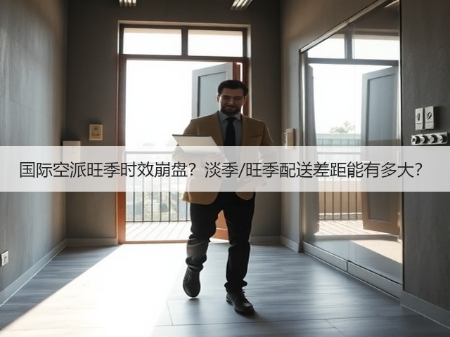 国际空派旺季时效崩盘?淡季/旺季配送差距能有多大?(图2) 国际空派旺季时效崩盘?淡季/旺季配送差距能有多大?(图2)
