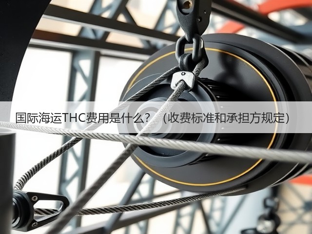 国际海运THC费用是什么?(收费标准和承担方规定)(图1) 国际海运THC费用是什么?(收费标准和承担方规定)(图1)