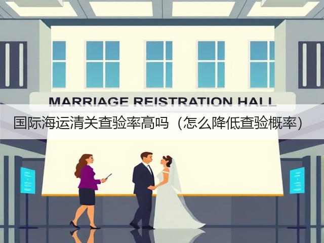 国际海运清关查验率高吗(怎么降低查验概率)(图3) 国际海运清关查验率高吗(怎么降低查验概率)(图3)