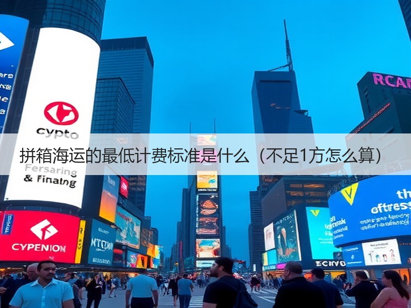 拼箱海运的最低计费标准是什么（不足1方怎么算）