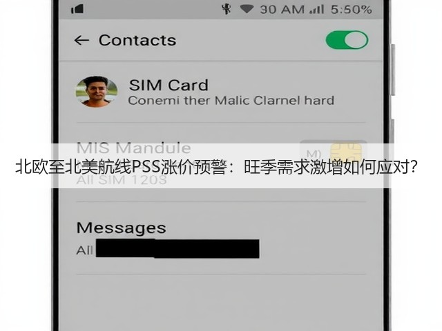 北欧至北美航线PSS涨价预警:旺季需求激增如何应对?(图3) 北欧至北美航线PSS涨价预警:旺季需求激增如何应对?(图3)