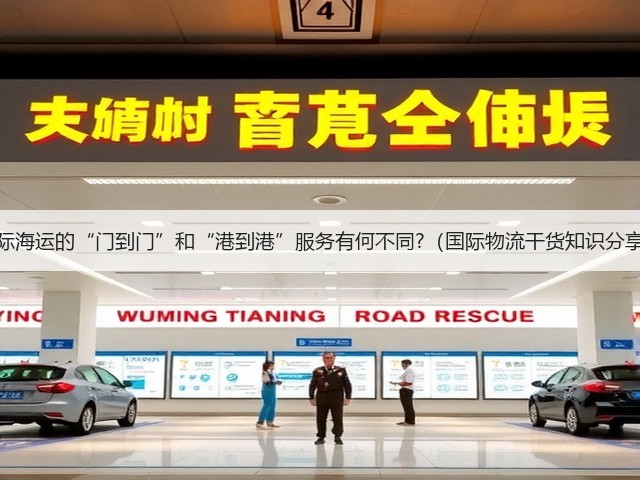 国际海运的“门到门”和“港到港”服务有何不同?(国际物流干货知识分享)(图2) 国际海运的“门到门”和“港到港”服务有何不同?(国际物流干货知识分享)(图2)