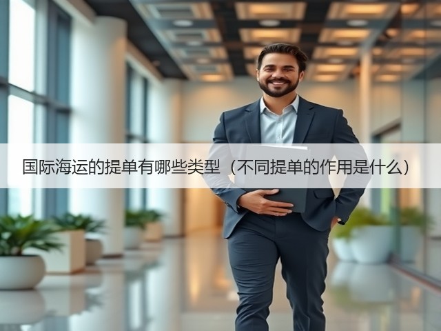 国际海运的提单有哪些类型(不同提单的作用是什么)(图2) 国际海运的提单有哪些类型(不同提单的作用是什么)(图2)