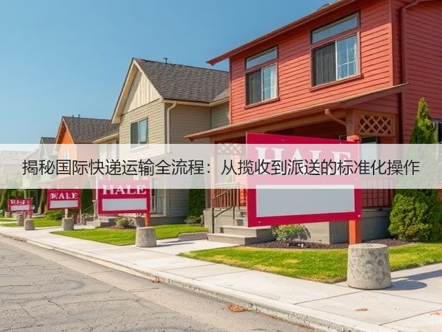 揭秘国际快递运输全流程:从揽收到派送的标准化操作(图2) 揭秘国际快递运输全流程:从揽收到派送的标准化操作(图2)