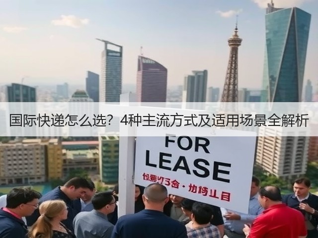 国际快递怎么选？4种主流方式及适用场景全解析(图3)
