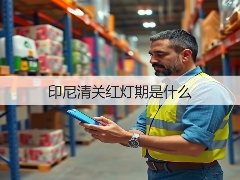 印尼清关红灯期是什么 印尼清关红灯期是什么