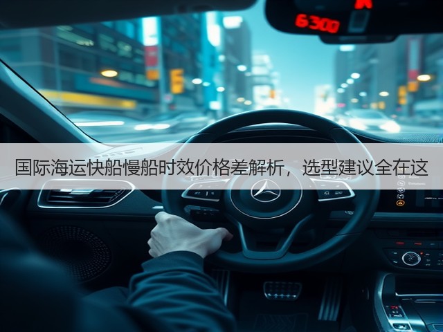 国际海运快船慢船时效价格差解析,选型建议全在这(图1) 国际海运快船慢船时效价格差解析,选型建议全在这(图1)