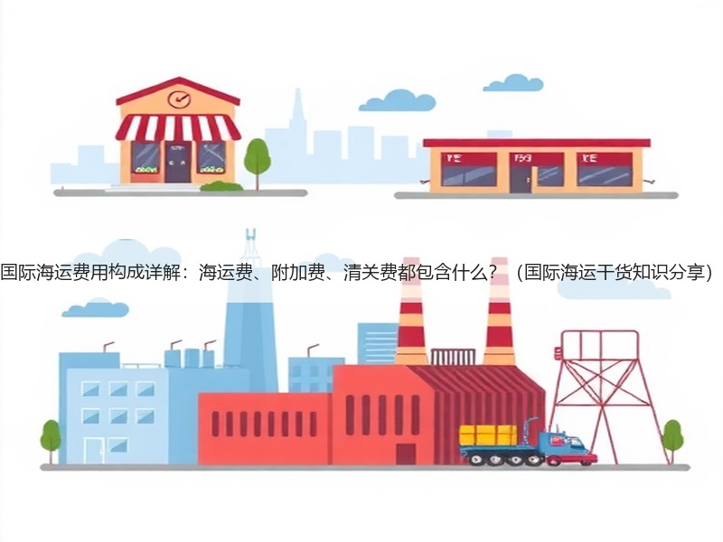 国际海运费用构成详解:海运费、附加费、清关费都包含什么?(国际海运干货知识分享) 国际海运费用构成详解:海运费、附加费、清关费都包含什么?(国际海运干货知识分享)