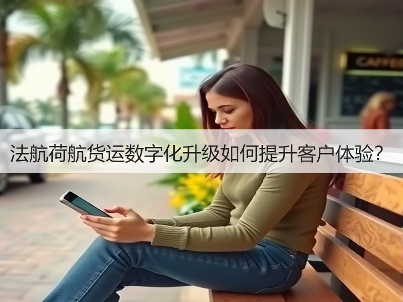 法航荷航货运数字化升级如何提升客户体验？