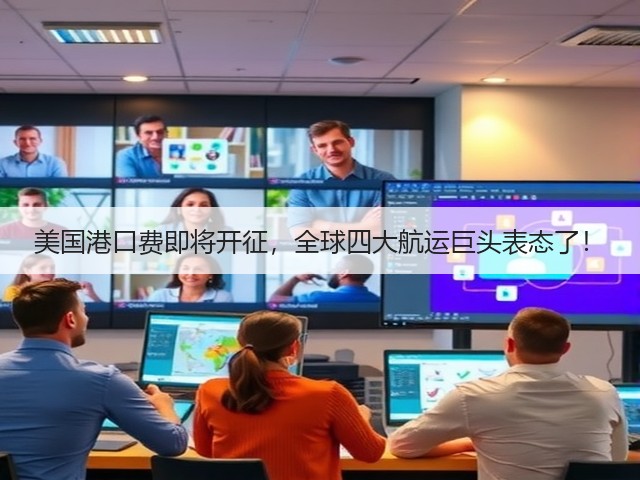 美国港口费即将开征,全球四大航运巨头表态了!(图3) 美国港口费即将开征,全球四大航运巨头表态了!(图3)