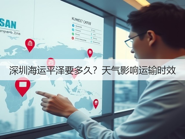 深圳海运平泽要多久？天气影响运输时效(图2)