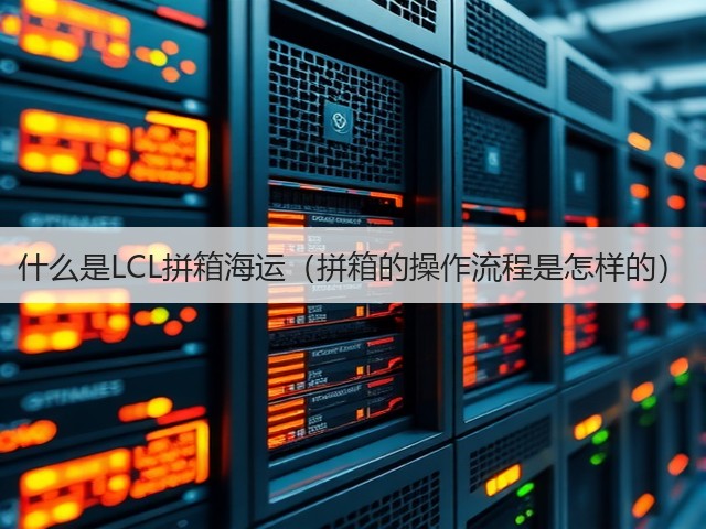 什么是LCL拼箱海运(拼箱的操作流程是怎样的)(图1) 什么是LCL拼箱海运(拼箱的操作流程是怎样的)(图1)