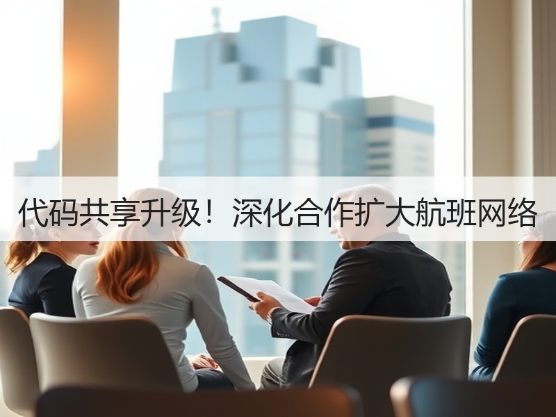 代码共享升级!深化合作扩大航班网络 代码共享升级!深化合作扩大航班网络