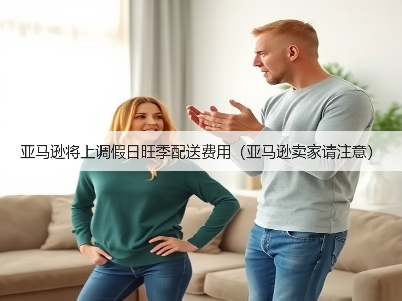 亚马逊将上调假日旺季配送费用（亚马逊卖家请注意）