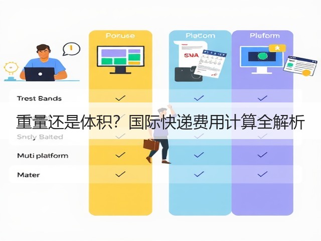 重量还是体积?国际快递费用计算全解析(图2) 重量还是体积?国际快递费用计算全解析(图2)