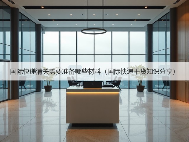 国际快递清关需要准备哪些材料（国际快递干货知识分享）(图3)