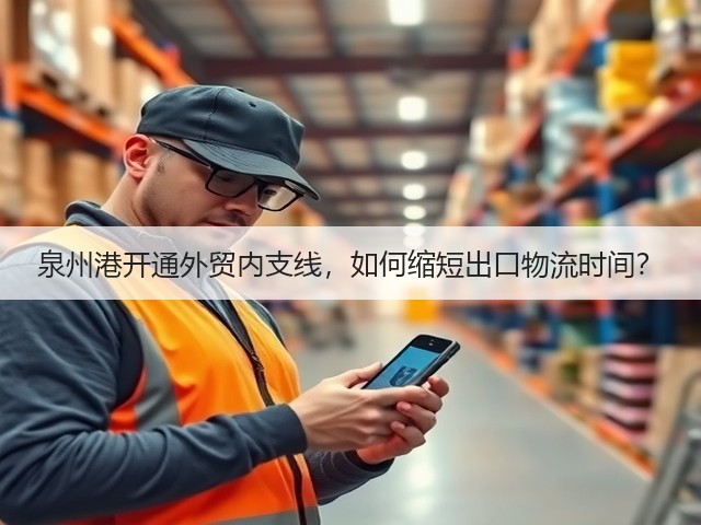 泉州港开通外贸内支线,如何缩短出口物流时间?(图3) 泉州港开通外贸内支线,如何缩短出口物流时间?(图3)