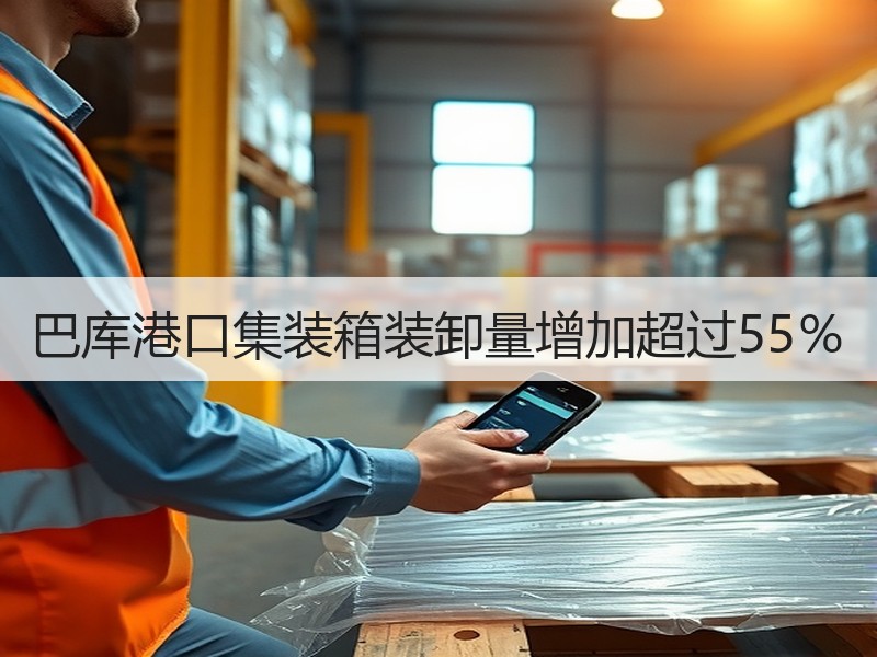 巴库港口集装箱装卸量增加超过55% 巴库港口集装箱装卸量增加超过55%