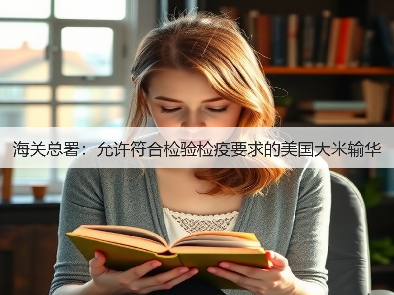 海关总署:允许符合检验检疫要求的美国大米输华 海关总署:允许符合检验检疫要求的美国大米输华