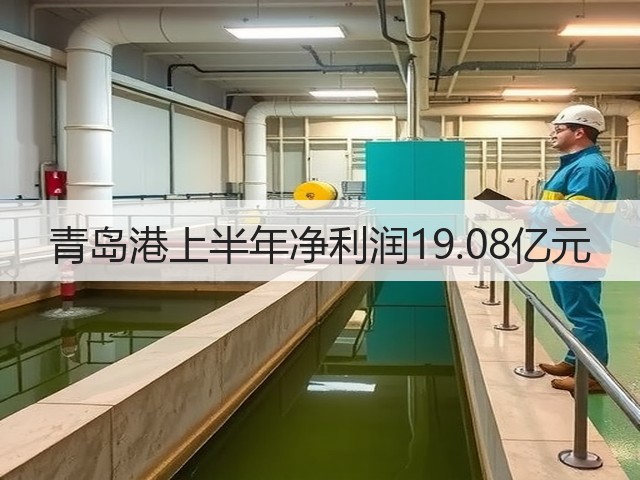 青岛港上半年净利润19.08亿元(图2) 青岛港上半年净利润19.08亿元(图2)