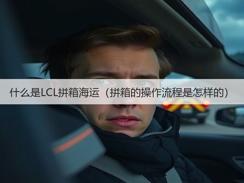什么是LCL拼箱海运（拼箱的操作流程是怎样的）