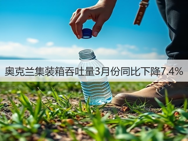 奥克兰集装箱吞吐量3月份同比下降7.4%(图3) 奥克兰集装箱吞吐量3月份同比下降7.4%(图3)